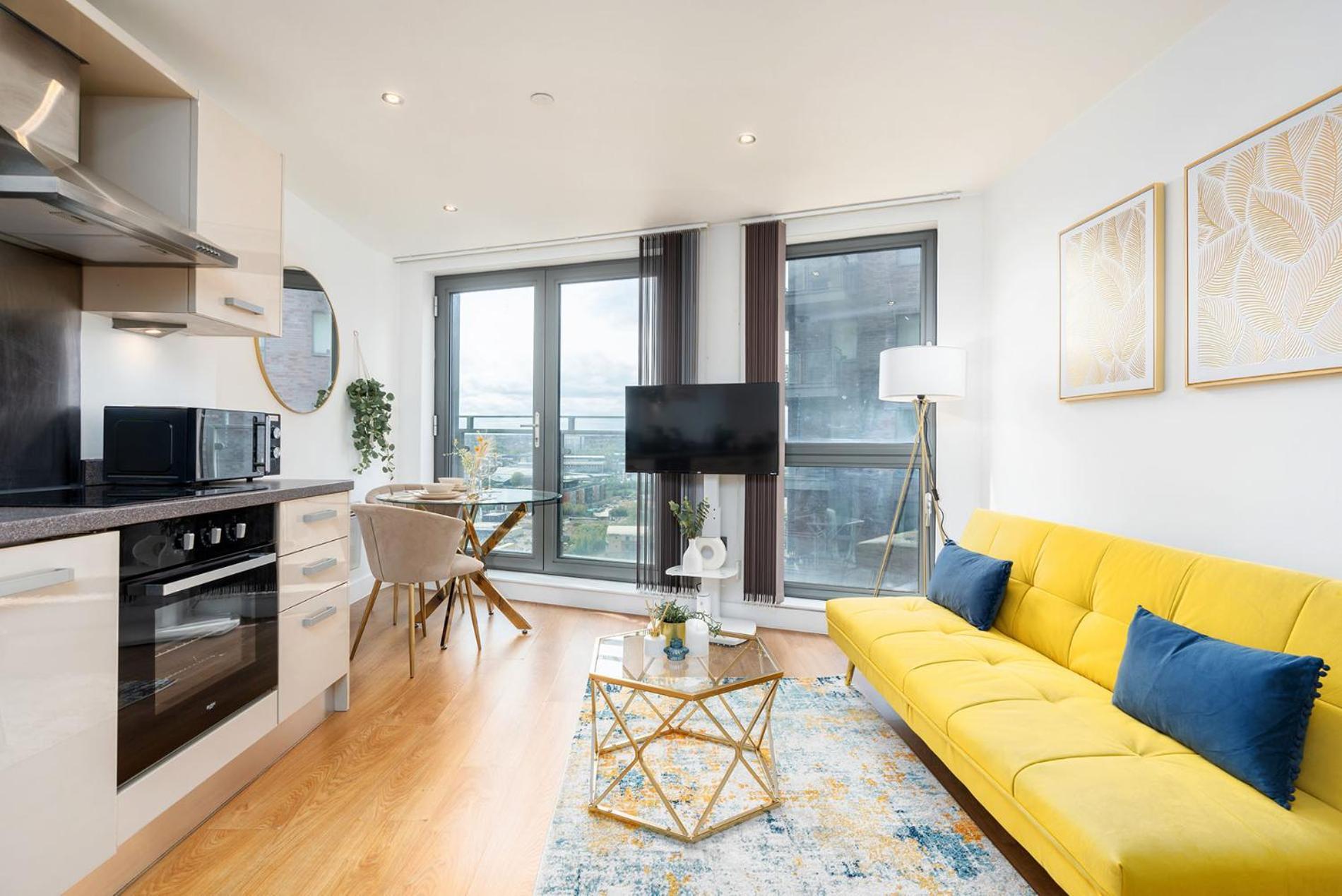 Exclusive Apartment - City Centre - Free Parking -Wifi Netflix- Juliet Balcony Leeds  Exterior photo